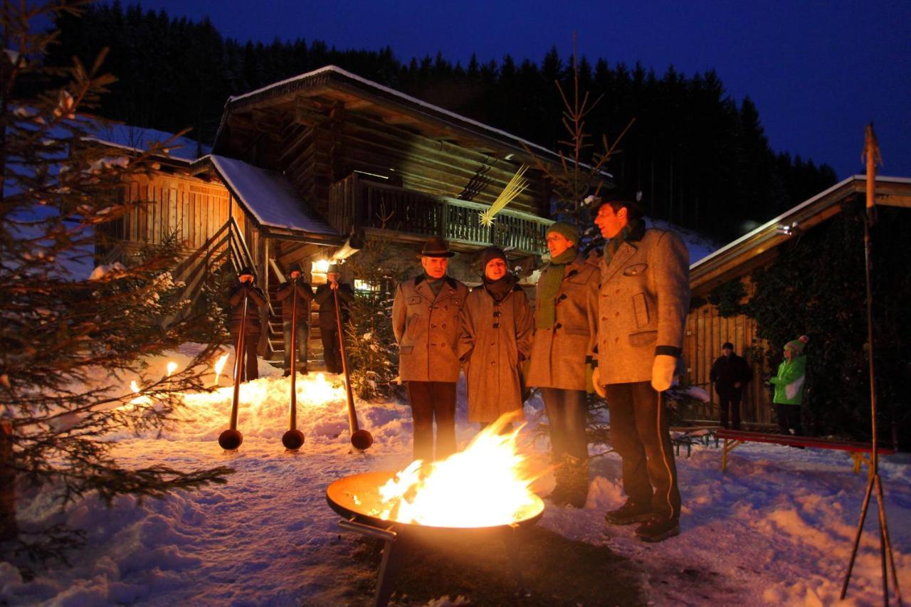 Naturhotel Huettenwirt Im Grossarltal Hüttschlag Exteriör bild