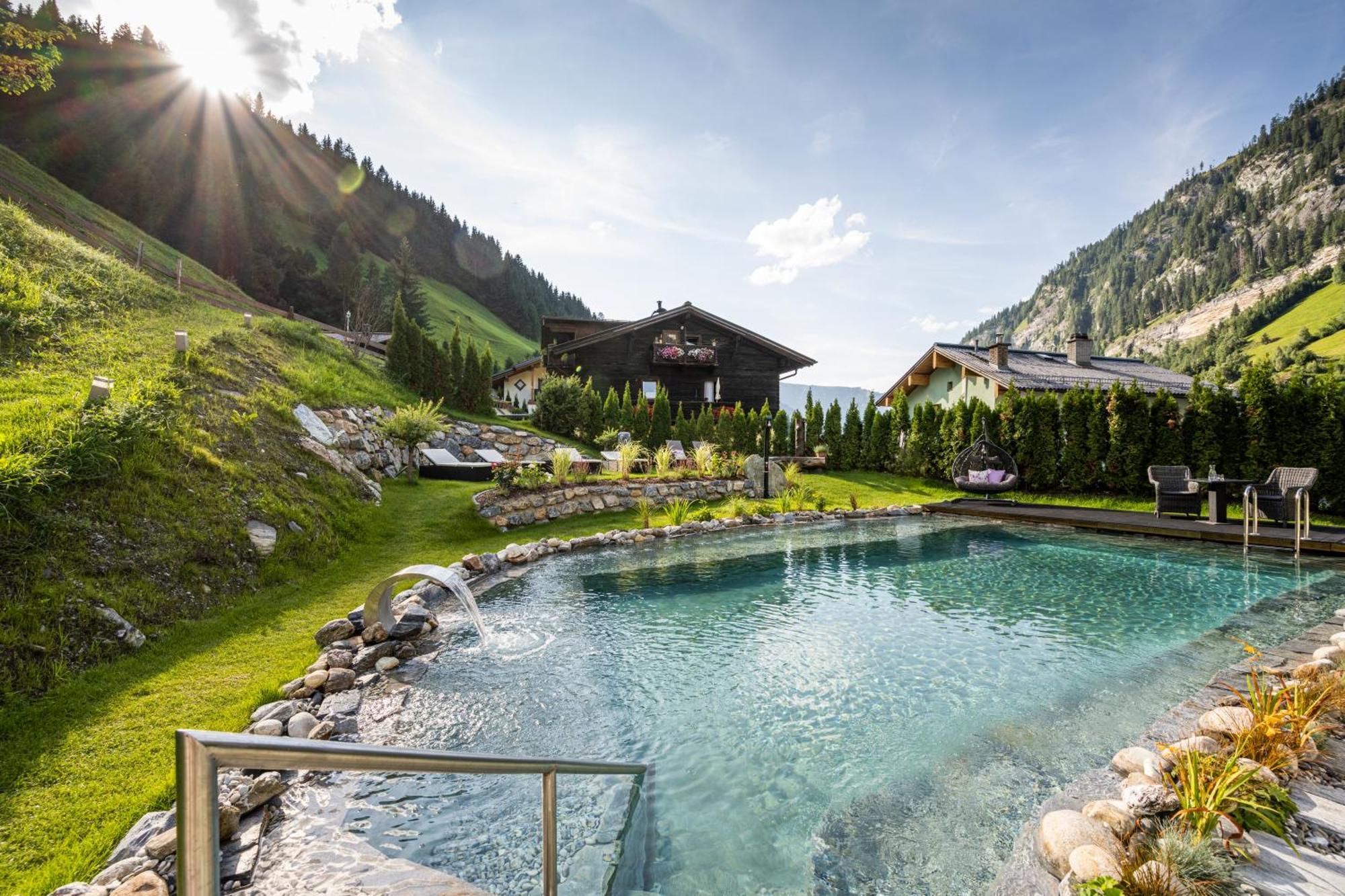 Naturhotel Huettenwirt Im Grossarltal Hüttschlag Exteriör bild